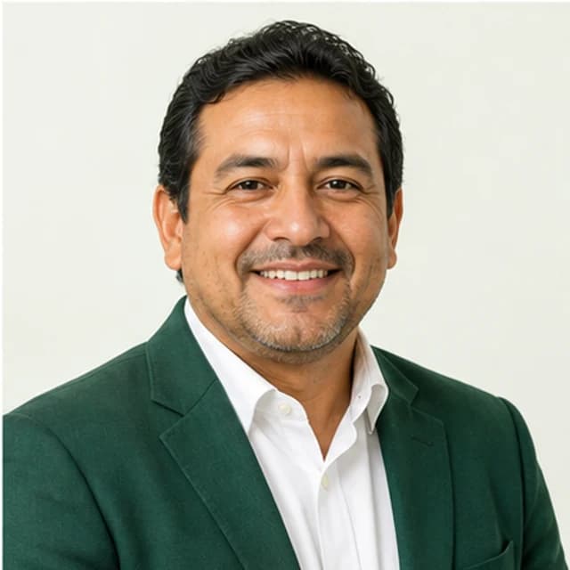 Retrato representativo de Carlos, Representante de empresa aliada